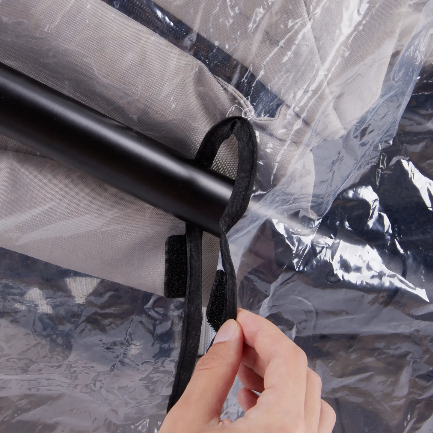 Rain Cover for Prams (Samba + Salsa)