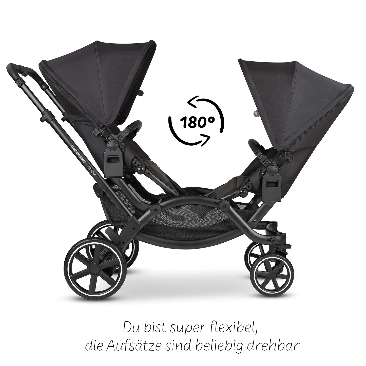 Zoom twin and double | 3-in- 1 Travel system