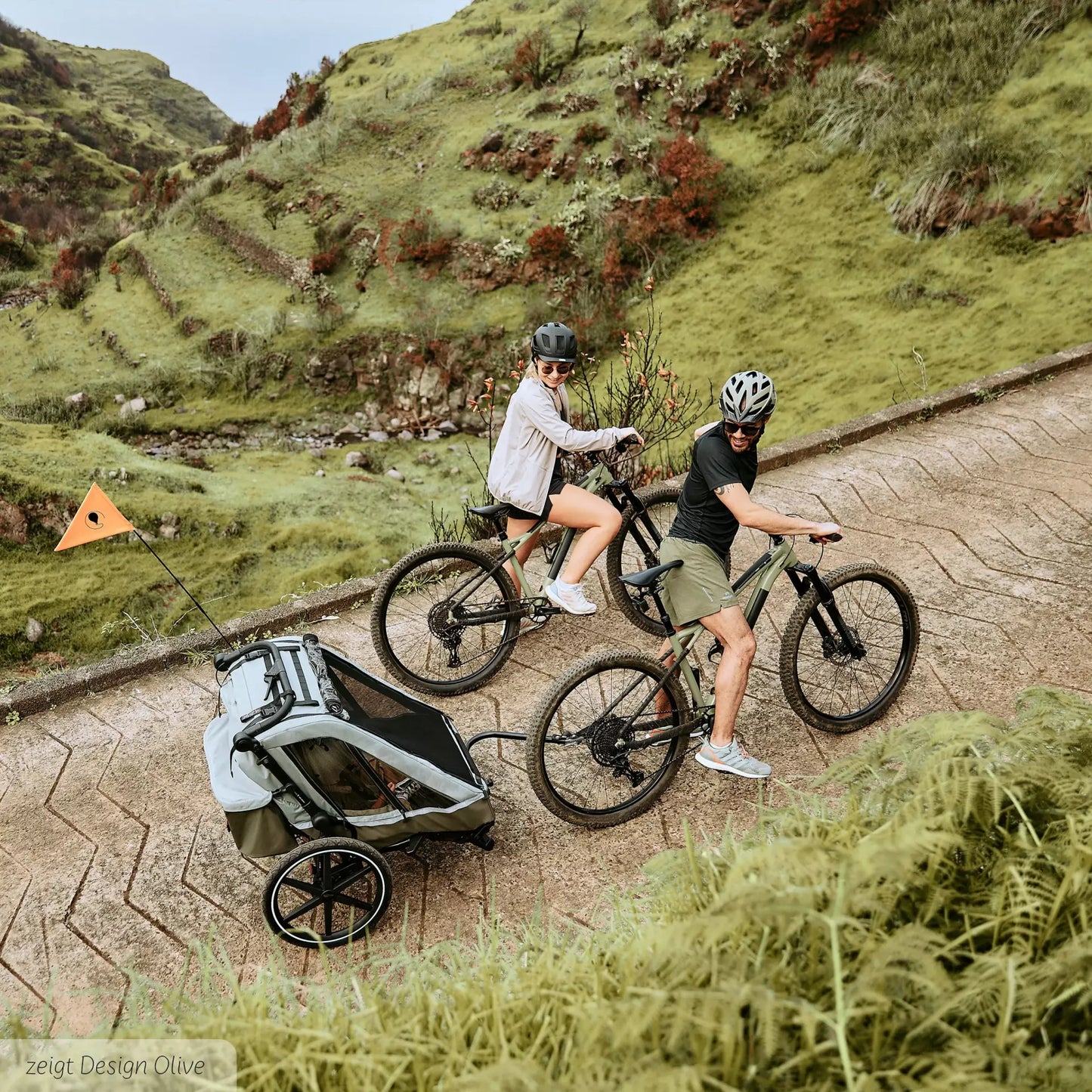 Bicycle Trailer Tour