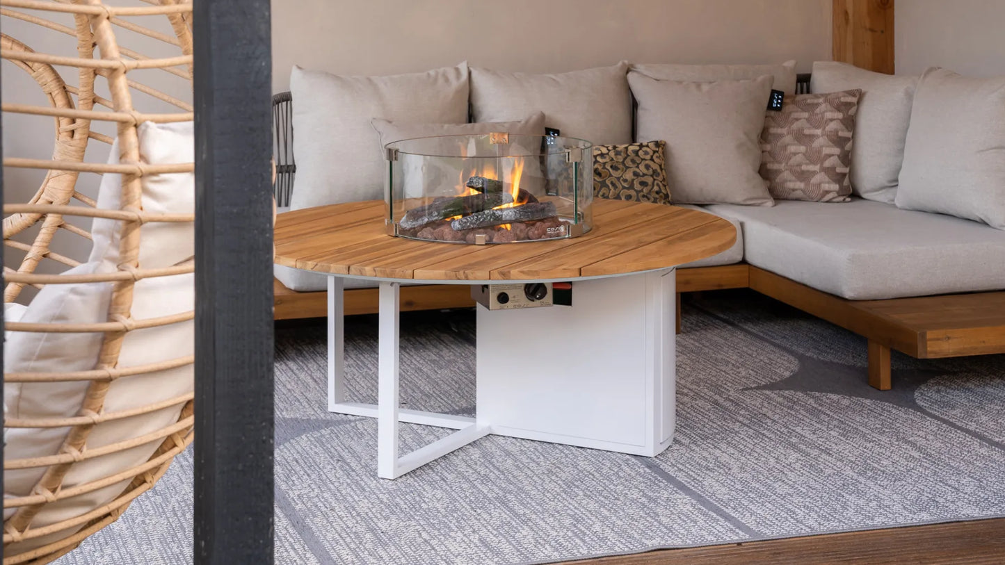 Cosi Fires Cosiloft 120 round black / teak