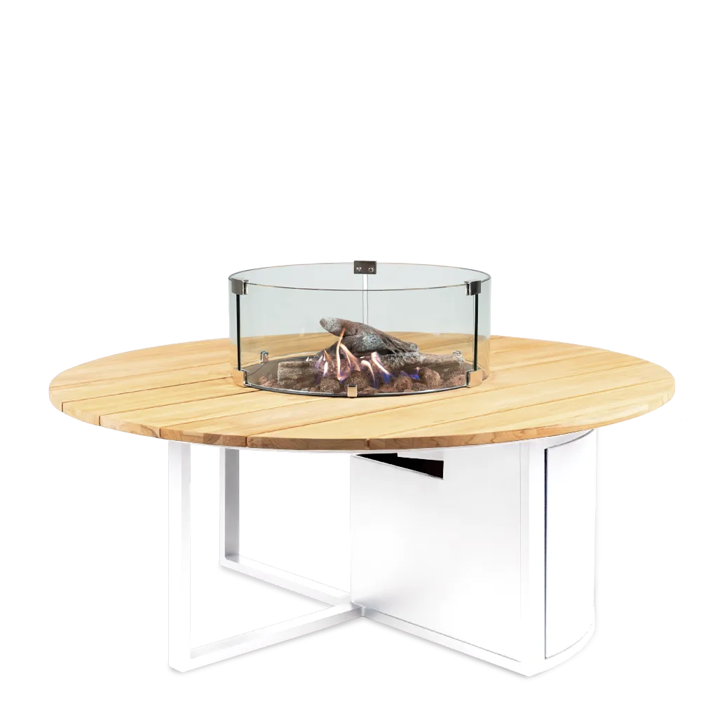 Cosi Fires Cosiloft 120 round black / teak