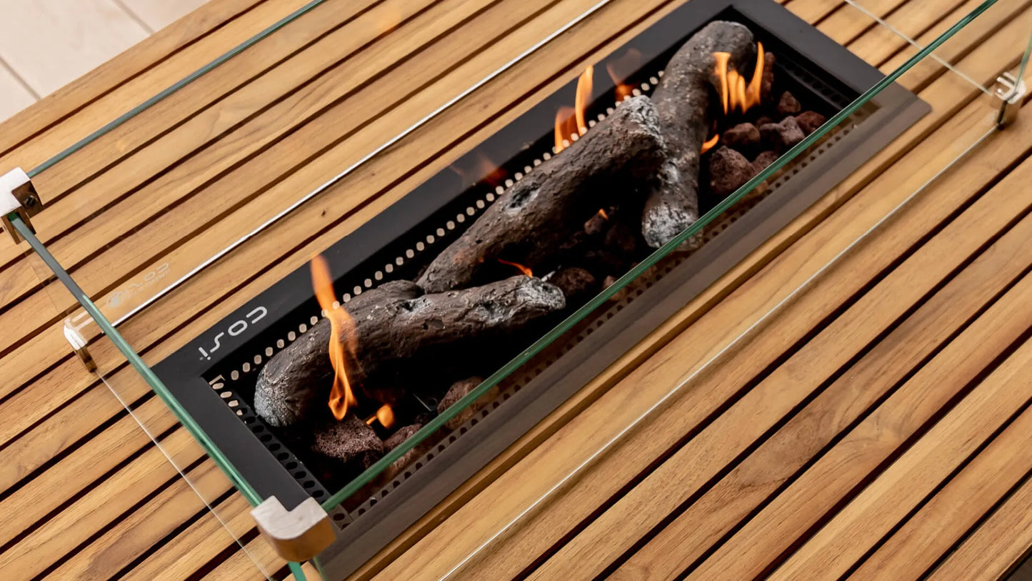 Cosi Fires Cosibridge 140 teak