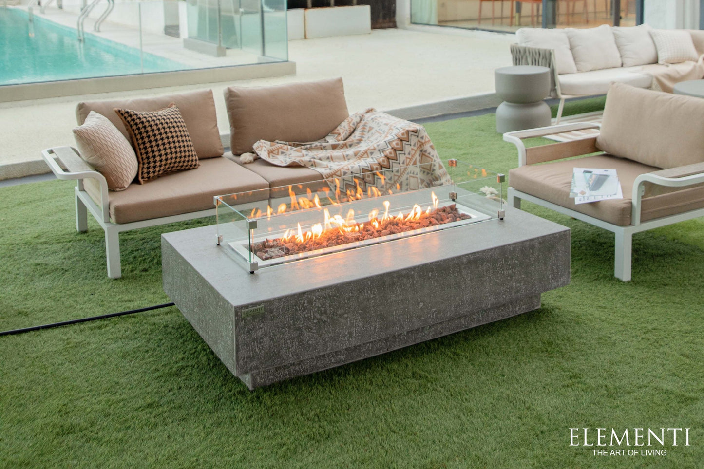 HAMPTON FIRE TABLE - Elementi Fires