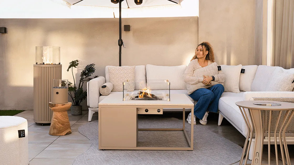 Cosi Fires Cosiloft 100 lounge table - Sandy Beige