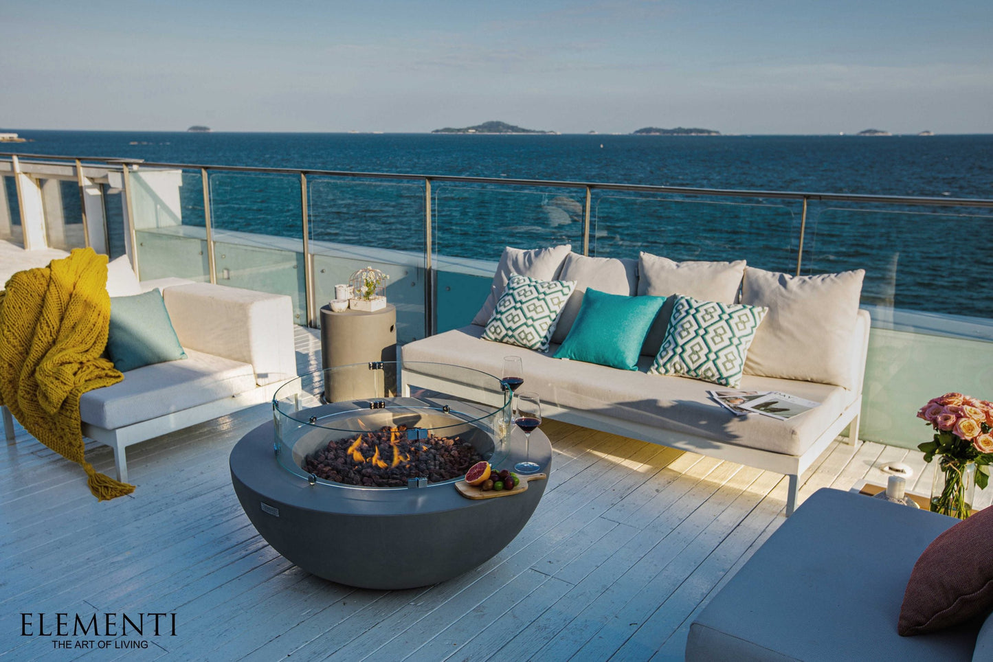 LUNAR BOWL FIRE TABLE - Elementi Fires
