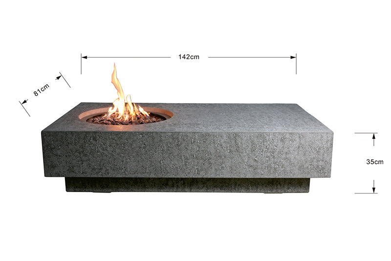 METROPOLIS FIRE TABLE - Elementi Fires