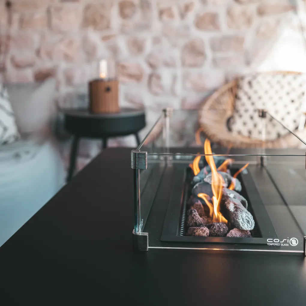 Cosi Fires Cosiloft 100 lounge table - Black