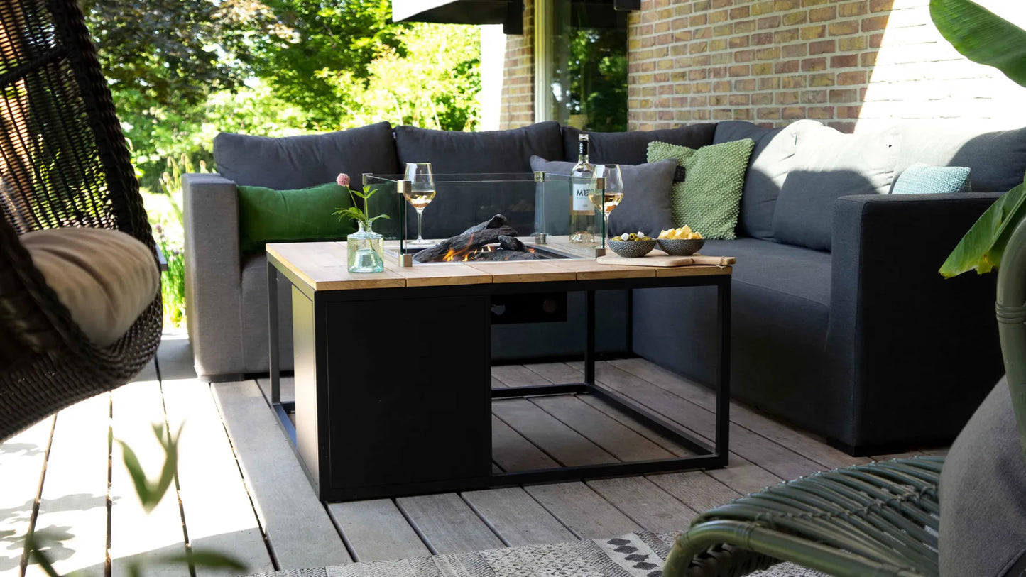 Cosi Fires Cosiloft 100 lounge table - Black