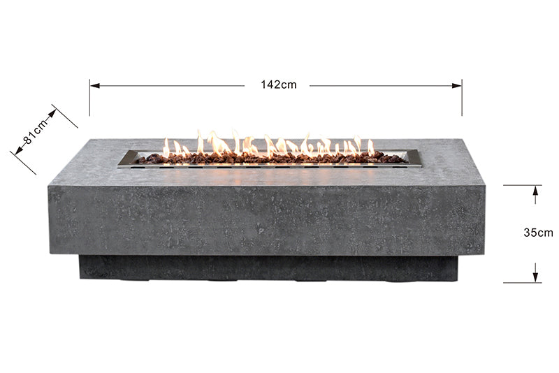 HAMPTON FIRE TABLE - Elementi Fires