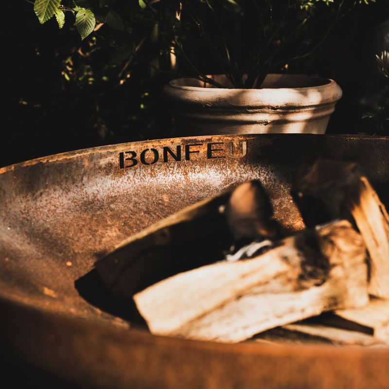 BonFeu BonBowl Plus Corten Steel Fire Pit