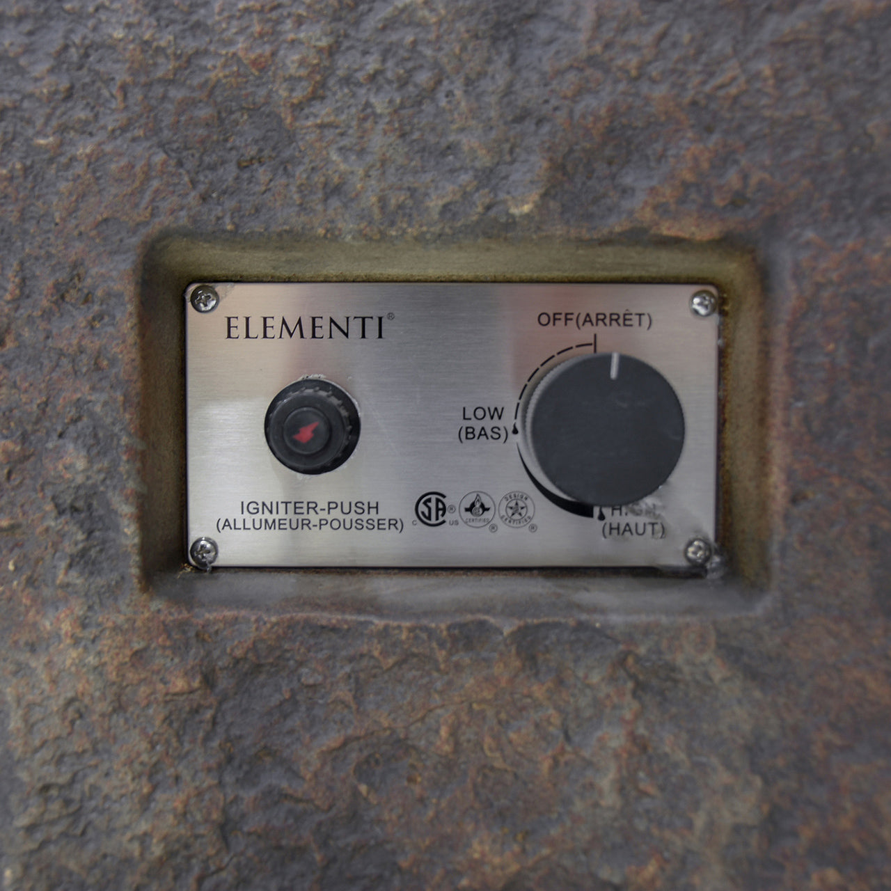 COLUMBIA FIRE TABLE - Elementi Fires