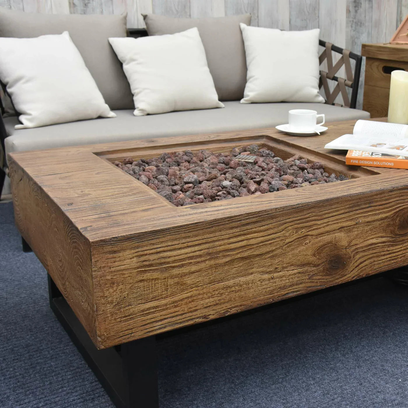 Elementi Fire Naples Fire Pit Table