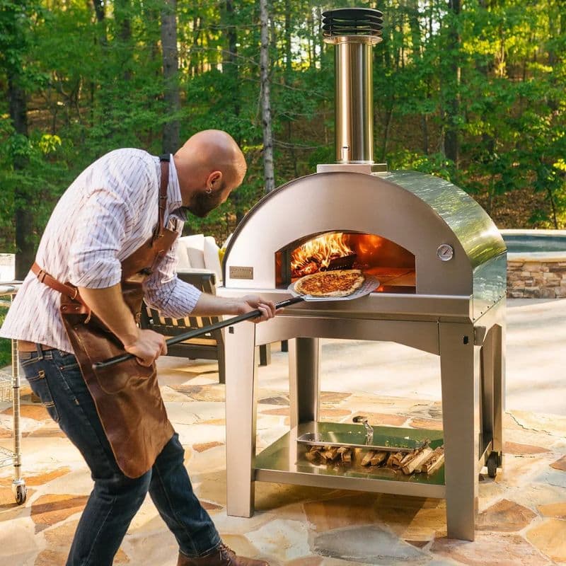 Fontana Mangiafuoco Wood Fired Pizza Oven With Trolley