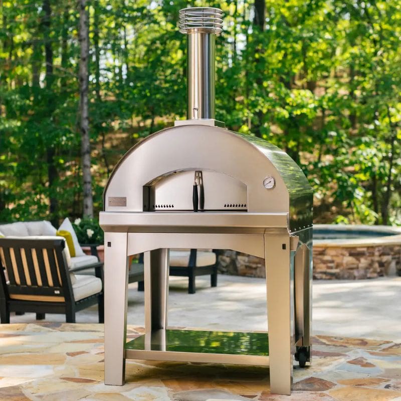 Fontana Mangiafuoco Wood Fired Pizza Oven With Trolley