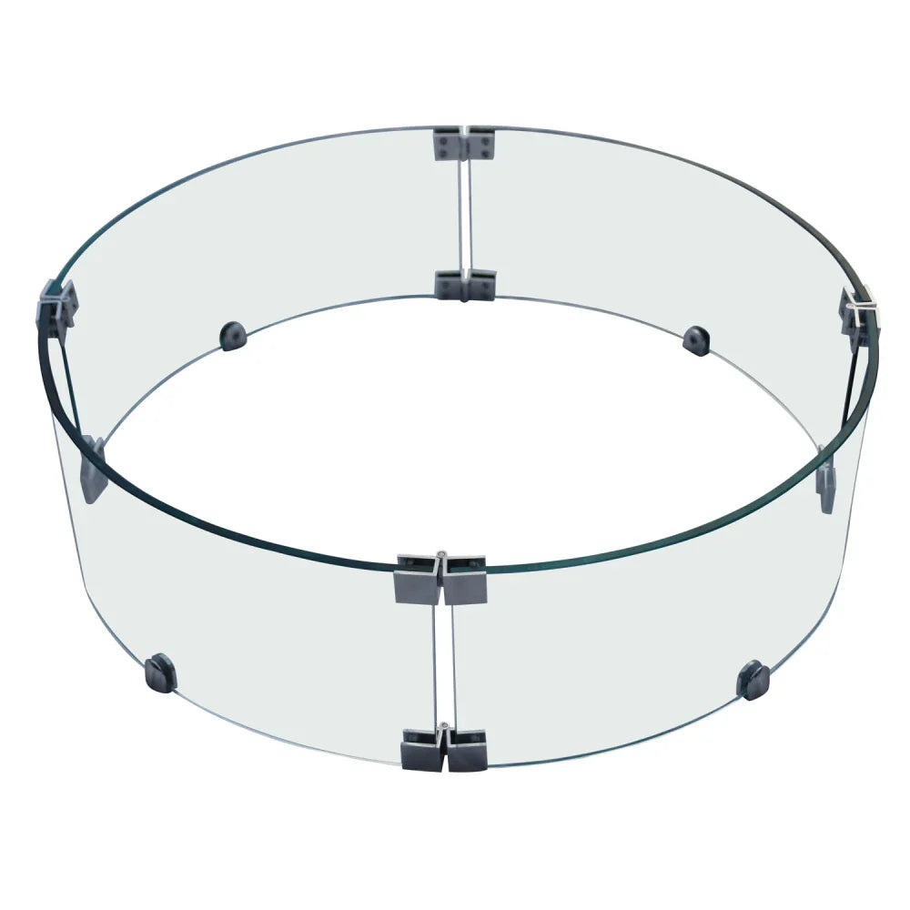Round Wind Screen -62.1 x 62.1 x 18 cm - Elementi Fires