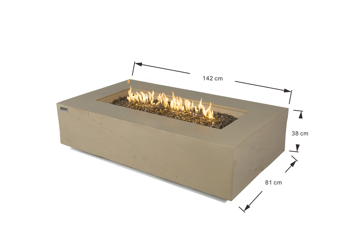 Elementi Fire Colorado Fire Pit Table