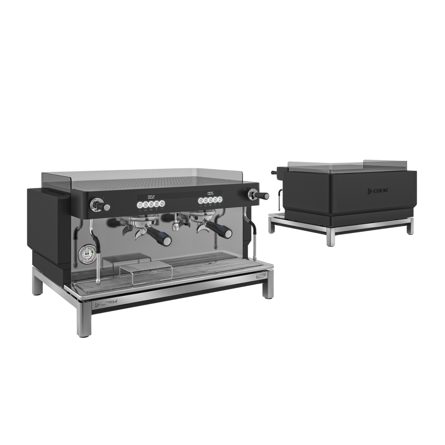 CREM EX3 2 Group Display - Traditional Espresso Machine