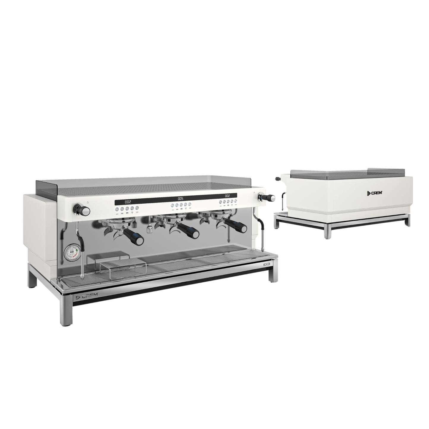 CREM EX3 3 Group Display - Traditional Espresso Machine