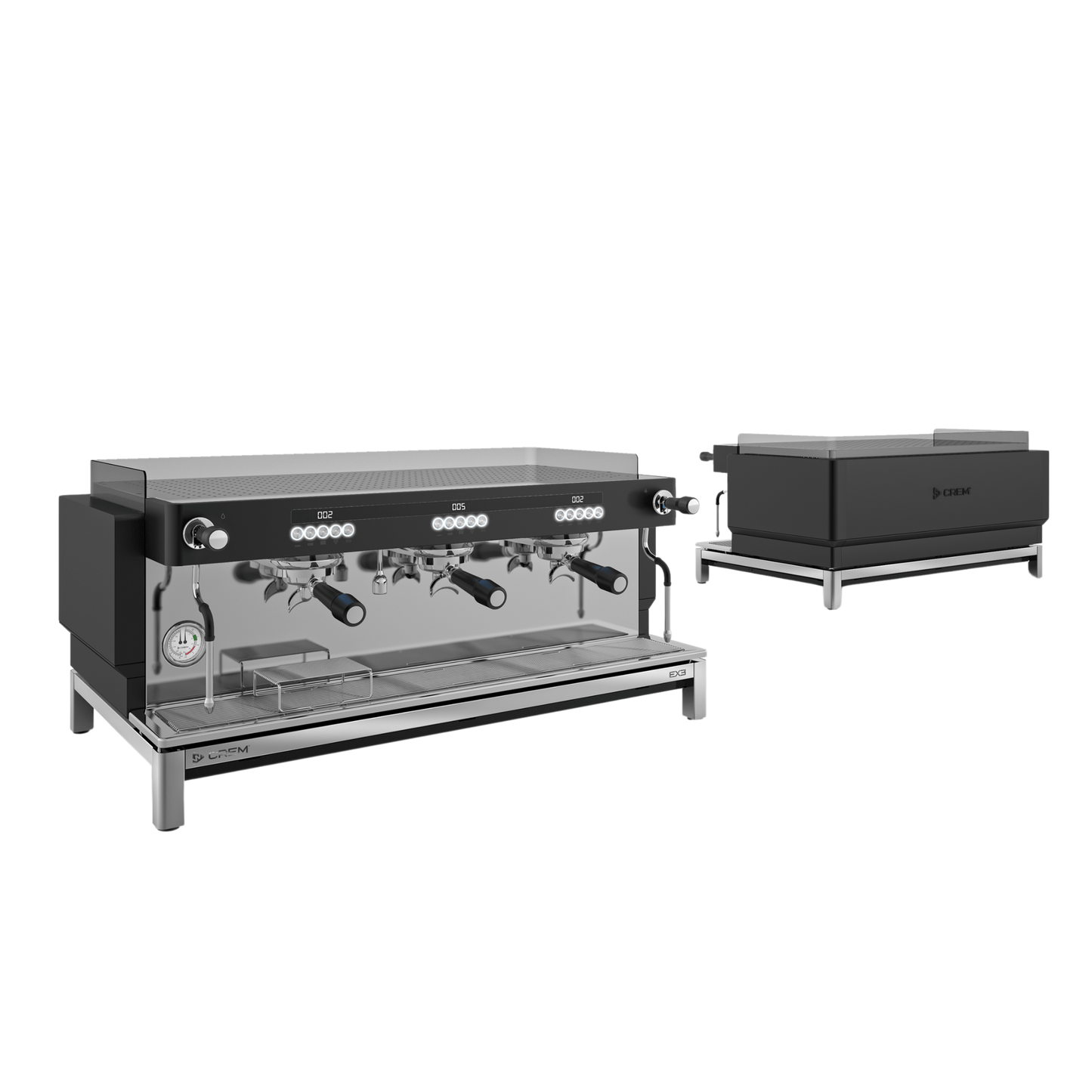 CREM EX3 3 Group Display - Traditional Espresso Machine