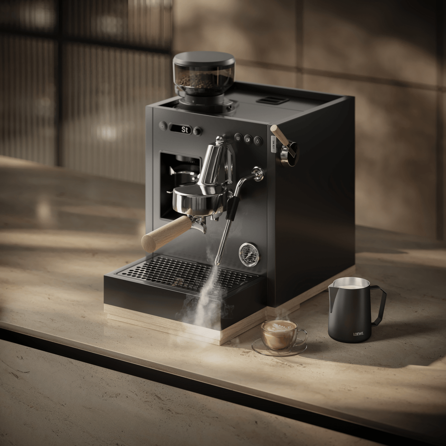 Loewe Aura Pure - Bean To Cup Coffee Machine