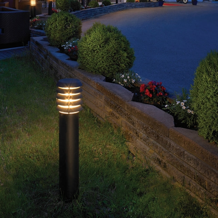 Alta Large Bollard Black by Norlys