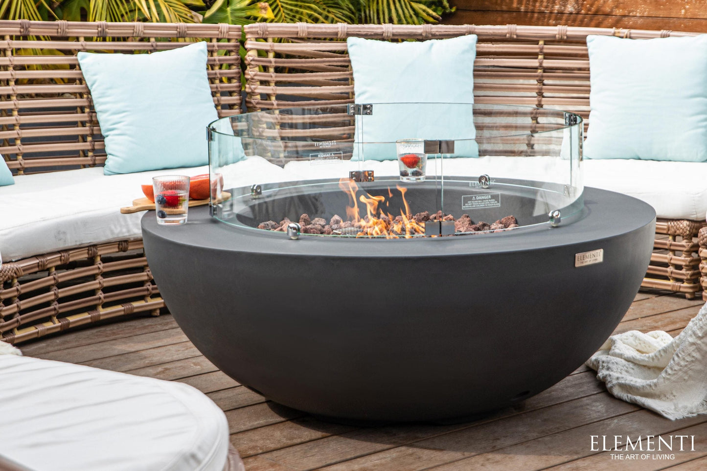 LUNAR BOWL FIRE TABLE - Elementi Fires