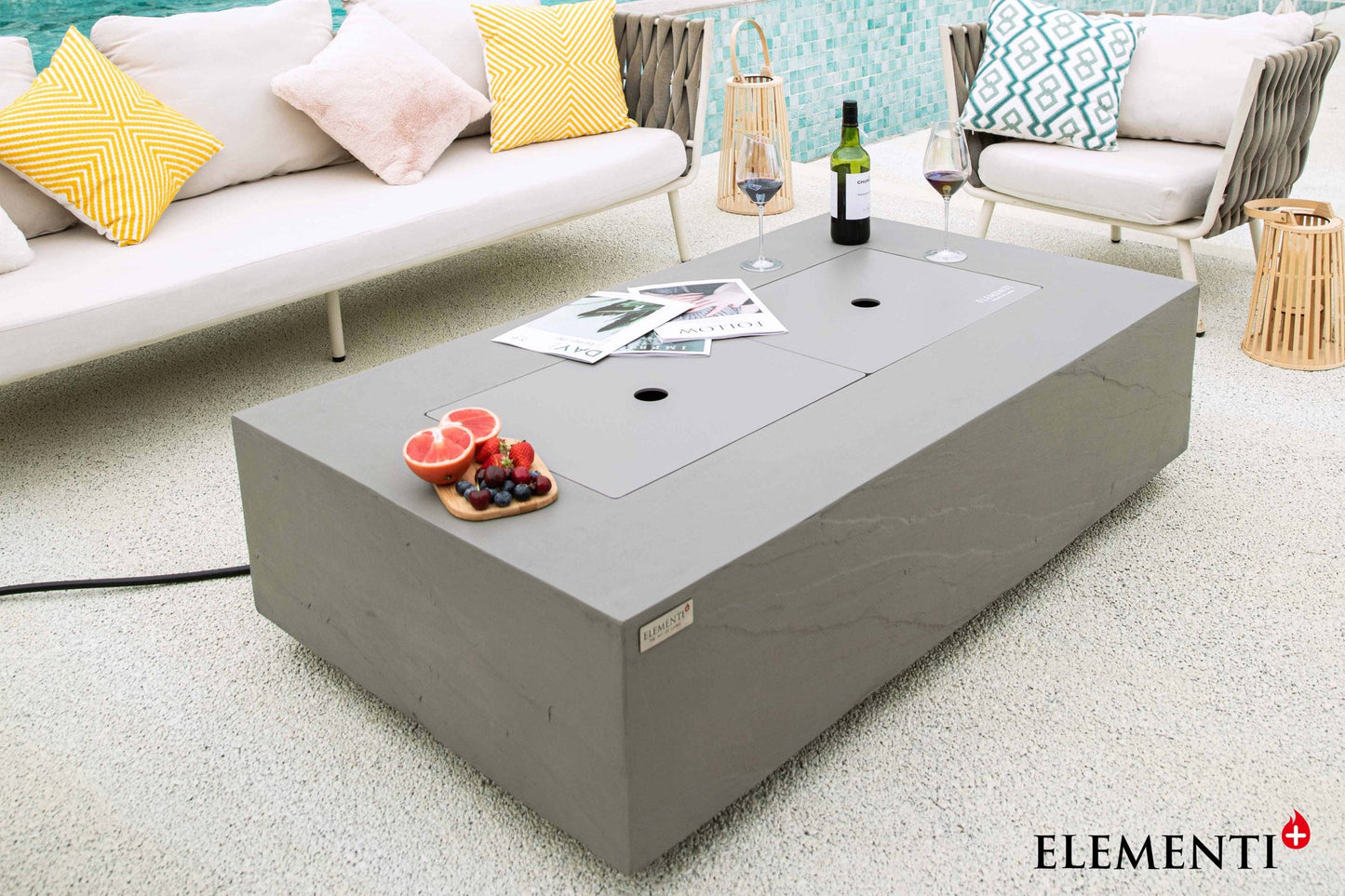 Elementi Fire Meteora Fire Pit Table