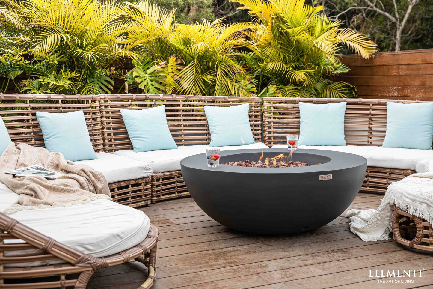 LUNAR BOWL FIRE TABLE - Elementi Fires