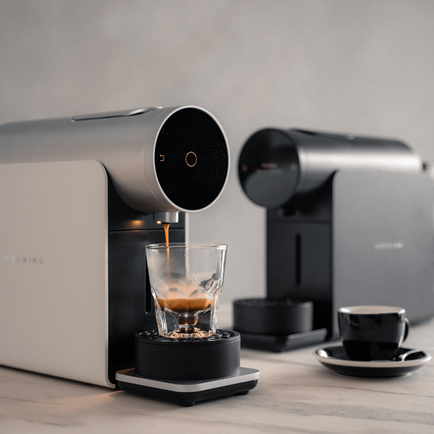 The Morning Coffee Machine - White