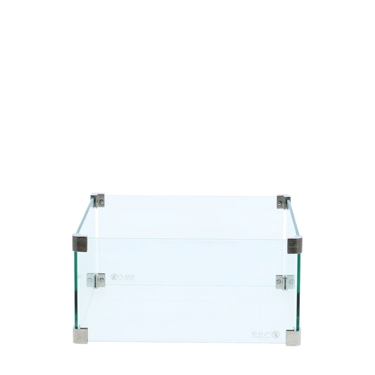 Cosi Fires Cosi square glass set M