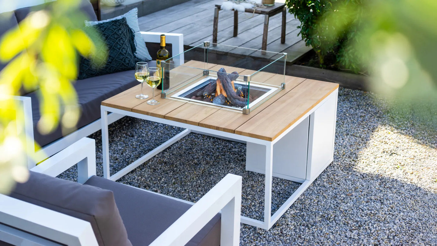 Cosi Fires Cosiloft 100 lounge table - White