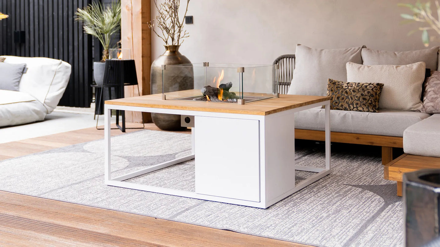 Cosi Fires Cosiloft 100 lounge table - White