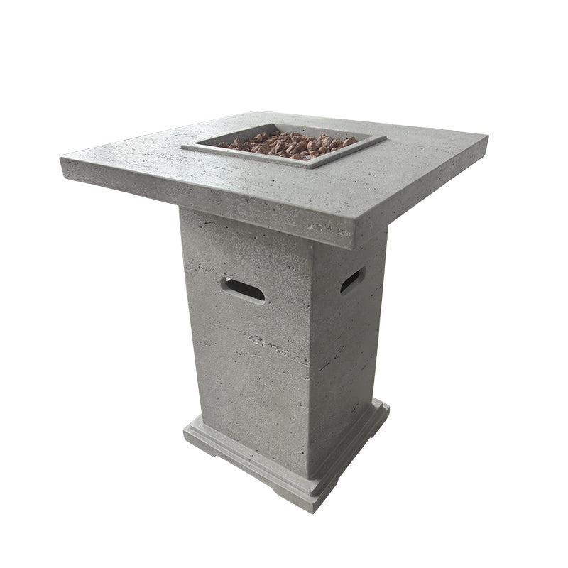 Elementi Fire Montreal Gas Fire Table Bar