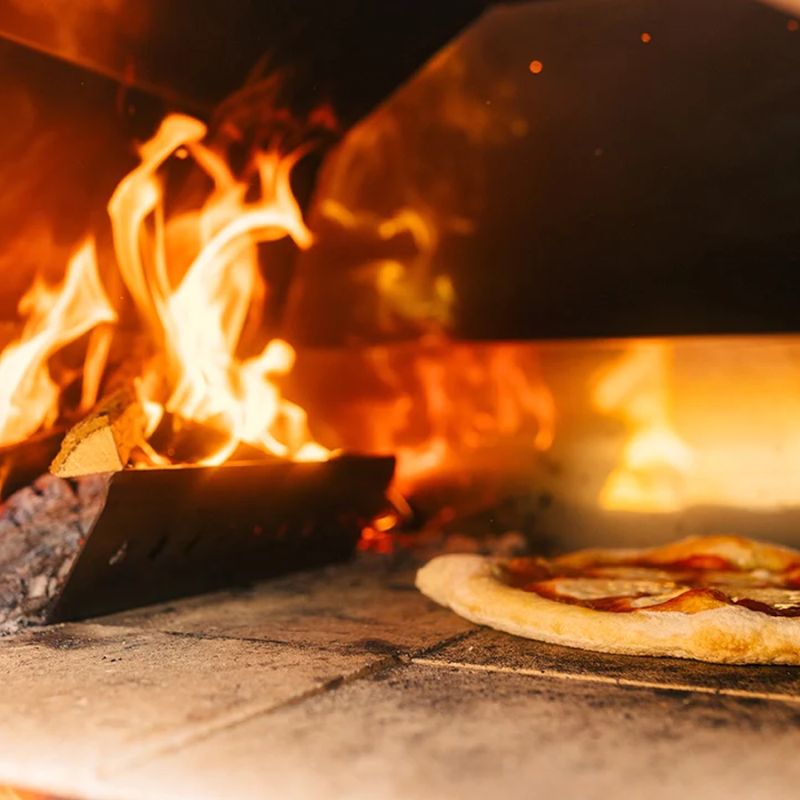 Fontana Mangiafuoco Wood Fired Pizza Oven With Trolley