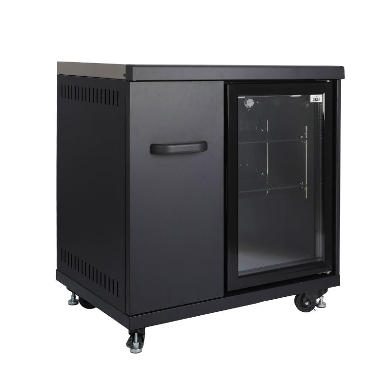 GRLLR Outdoor Kitchen - G4S 4 Burner BBQ, Fridge and Sink