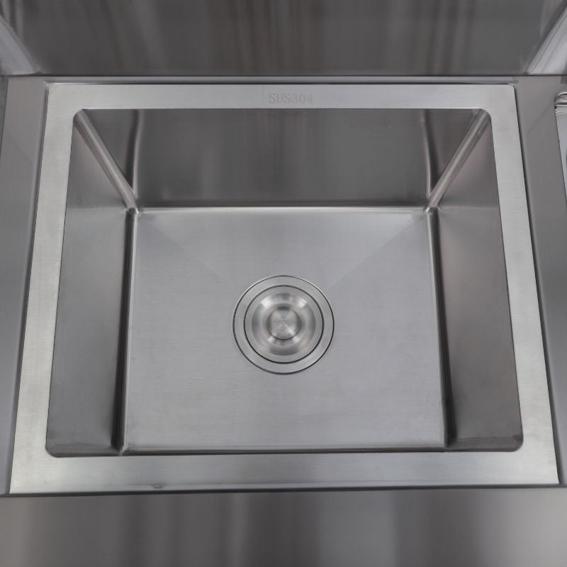 GRLLR Outdoor Kitchen - G4S 4 Burner BBQ, Fridge and Sink