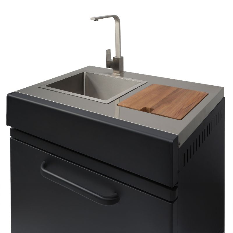 GRLLR Outdoor Kitchen - G4S 4 Burner BBQ, Fridge and Sink