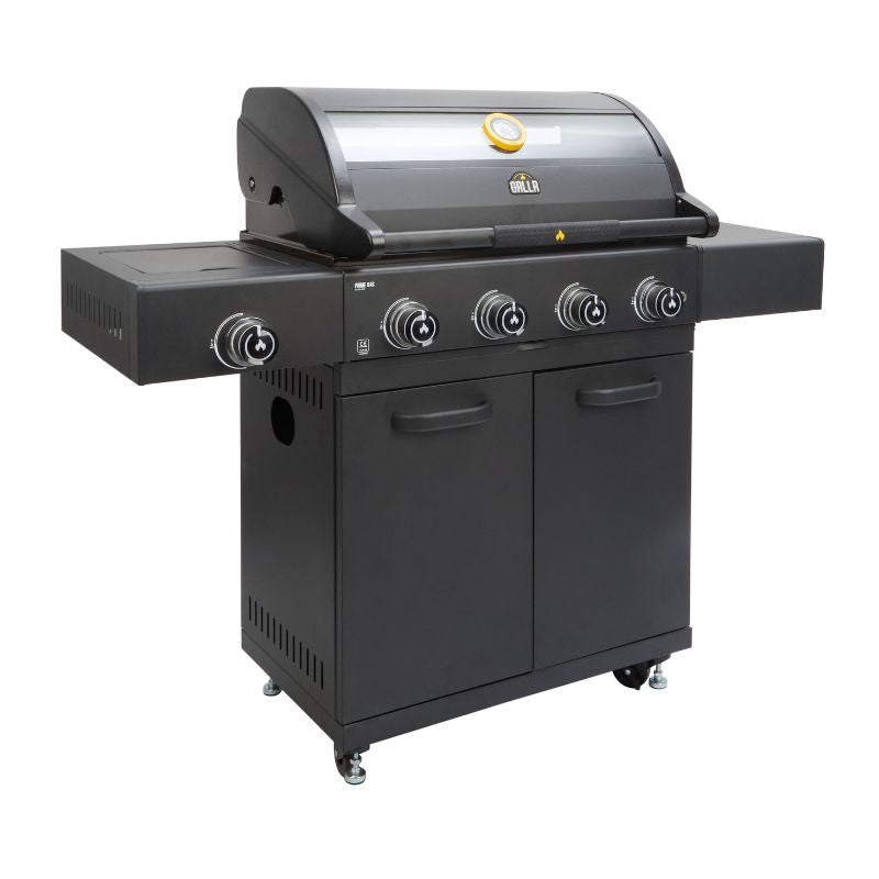 GRLLR Outdoor Kitchen - G4S 4 Burner BBQ, Fridge and Sink