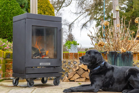 BBQube HeatQube Heater Only: 4-Wheel Base