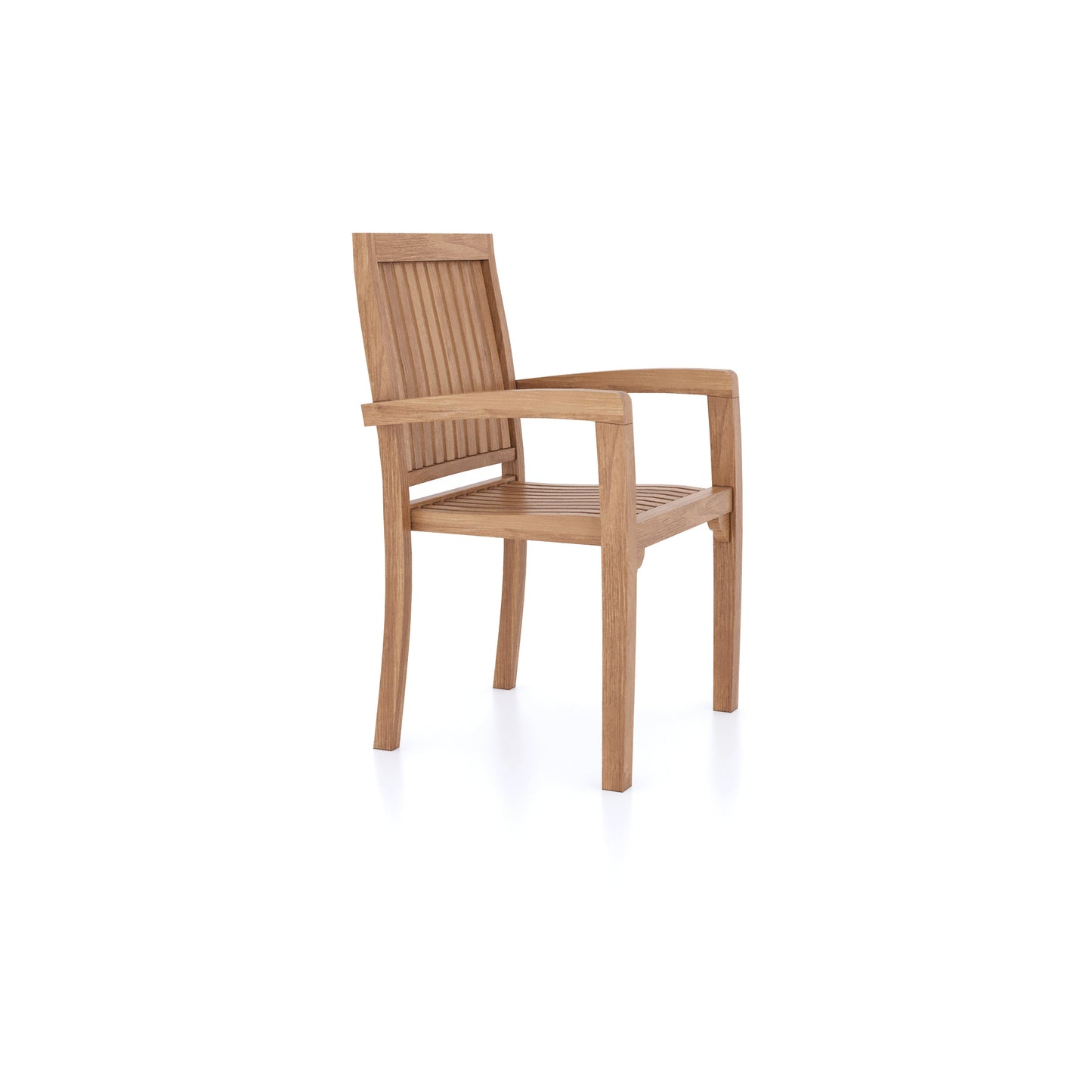 Teak 180-240cm Oval Extending Table 4cm Top (6 Henley Stacking Chairs 2 San Francisco Benches) Cushions included.