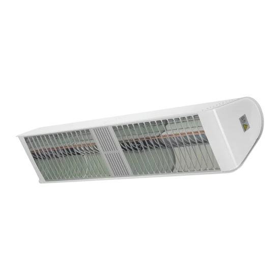 Shadow Fatboy 4.8kW Double Mega Heat Patio Heater - Heat Outdoors