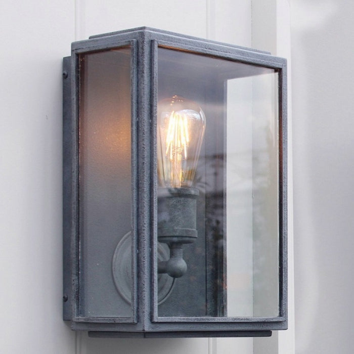 London Box Wall Light Wide - APG