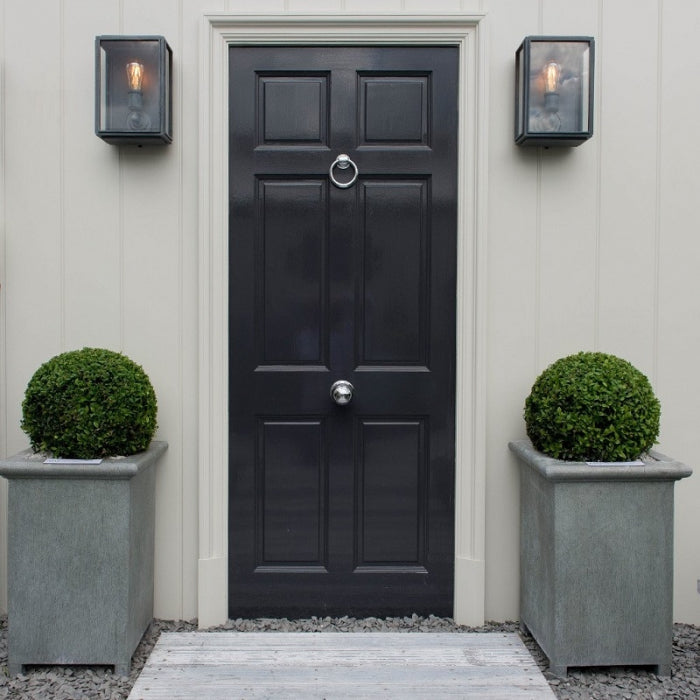 London Box Wall Light Wide - APG