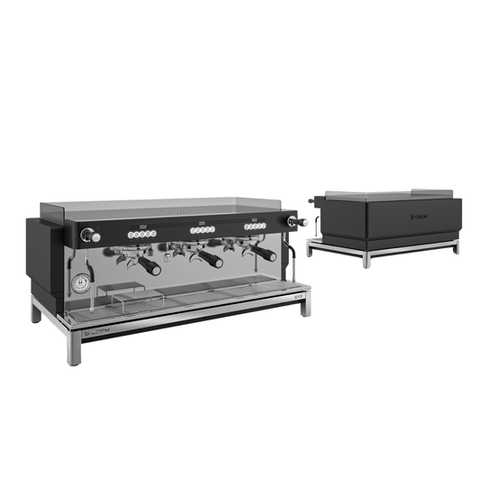 CREM EX3 3 Group Display - Traditional Espresso Machine