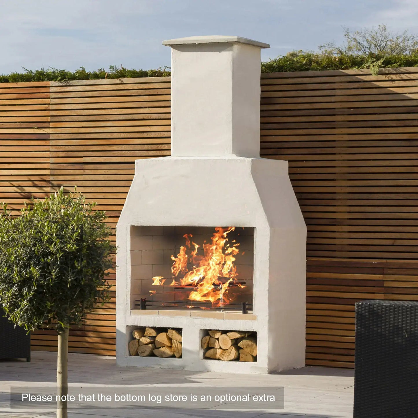 Schiedel - Volcanic Garden Fireplace barbecue 1200