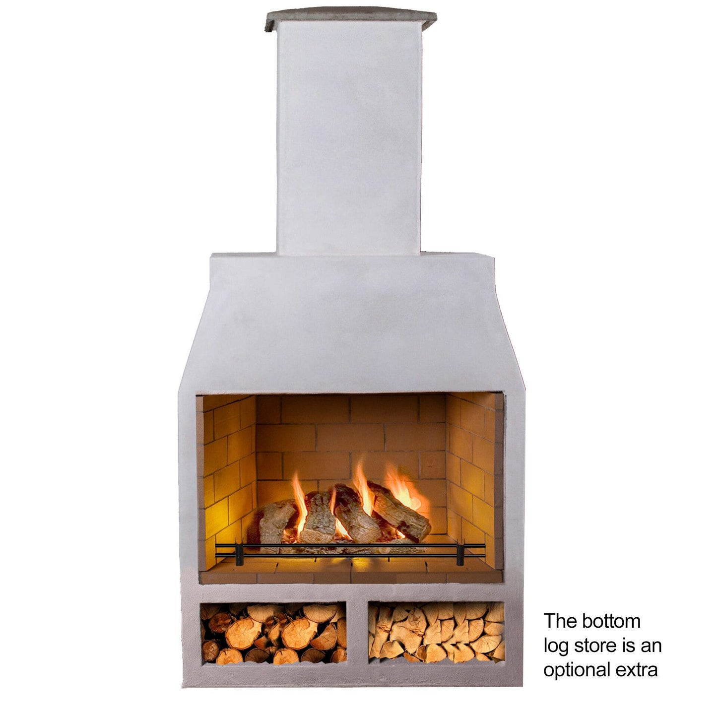 Schiedel - Volcanic Garden Fireplace barbecue 1200