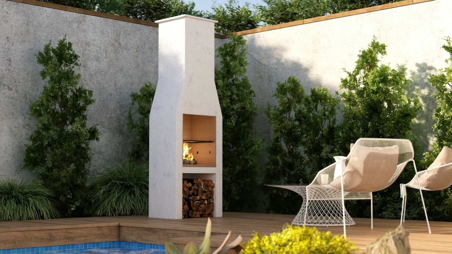 Schiedel - Volcanic Garden Fireplace barbecue 500